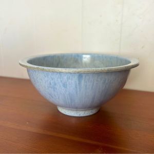 Vintage Texas Ware 8 Inch Melamine Blue Speckle Mixing Bowl #111